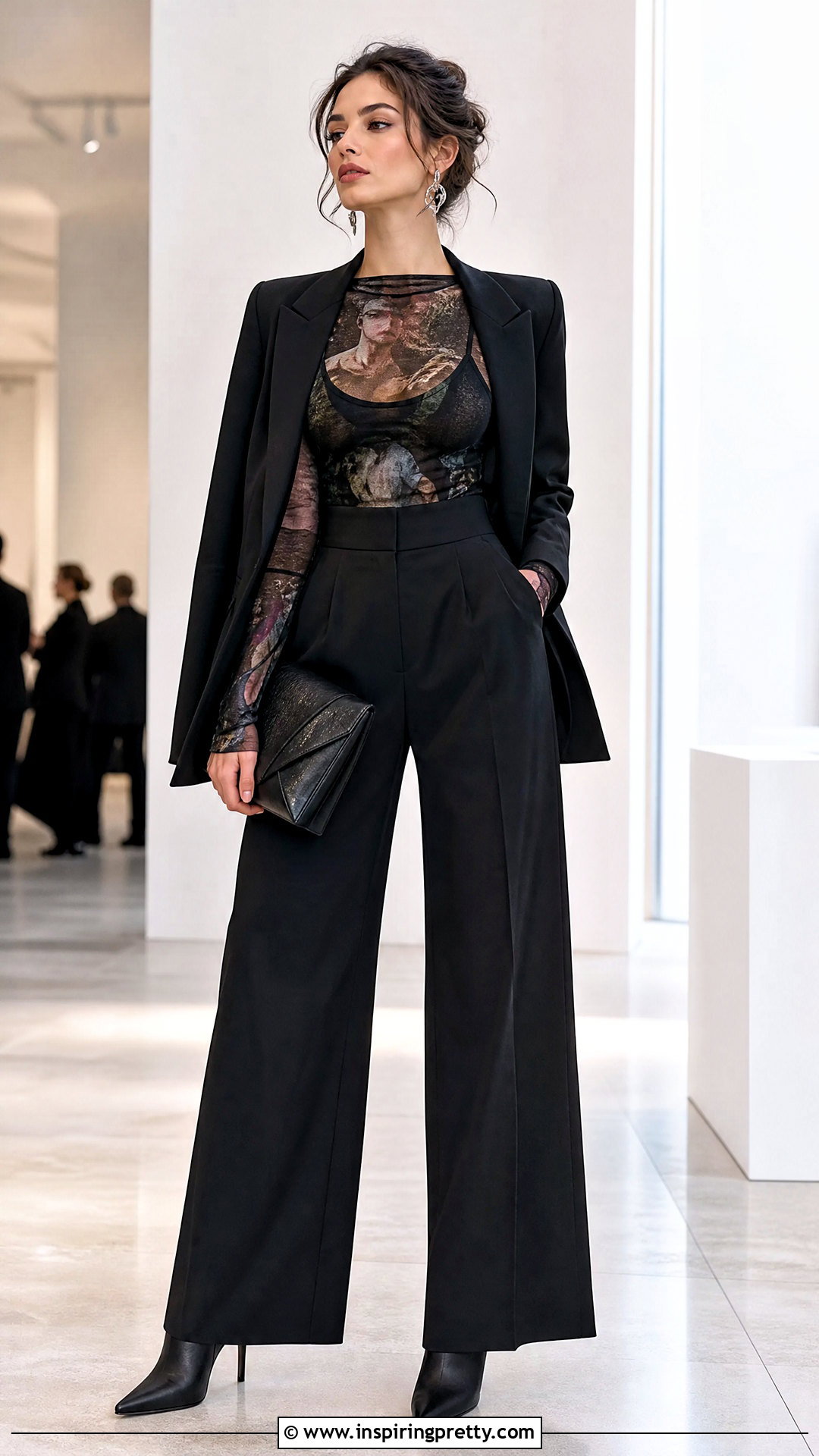 Vivienne Westwood Mesh Top With Bralette And Trousers - 50 vivienne westwood top outfit ideas