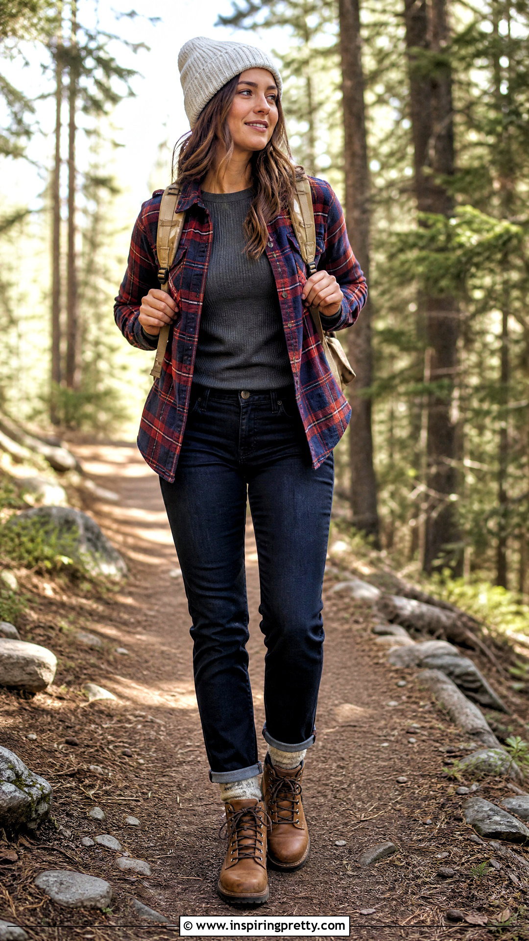 Waffle Top With Flannel Shirt Outfit - 20 Waffle Top Shirt outfit ideas