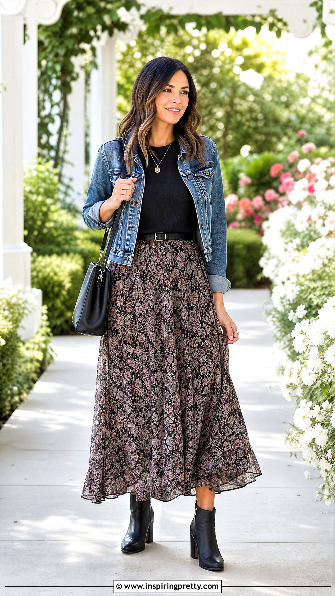 Waffle Top With Maxi Skirt Outfit - 20 Waffle Top Shirt outfit ideas