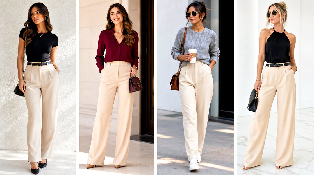 20 Ways: What Top Goes With Beige Pants for Effortless Style