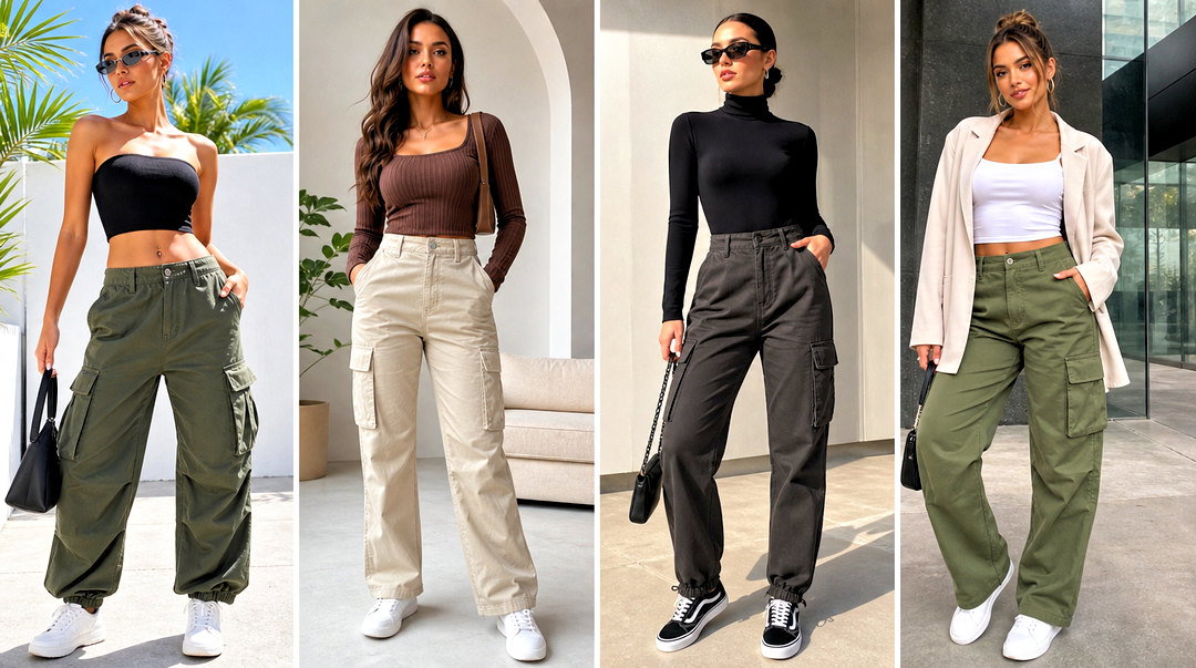 20 Ways: What Top Goes With Cargo Pants for Trendy Street Style