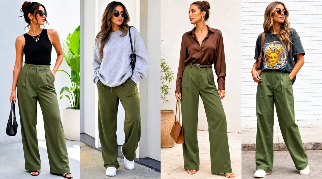 20 Ways: What Top Goes With Green Pants for Fresh Everyday Style