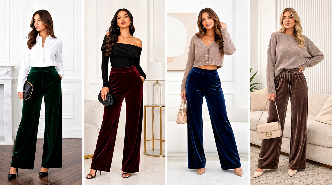 20 Ways: What Top to Wear With Velvet Pants for Chic Looks