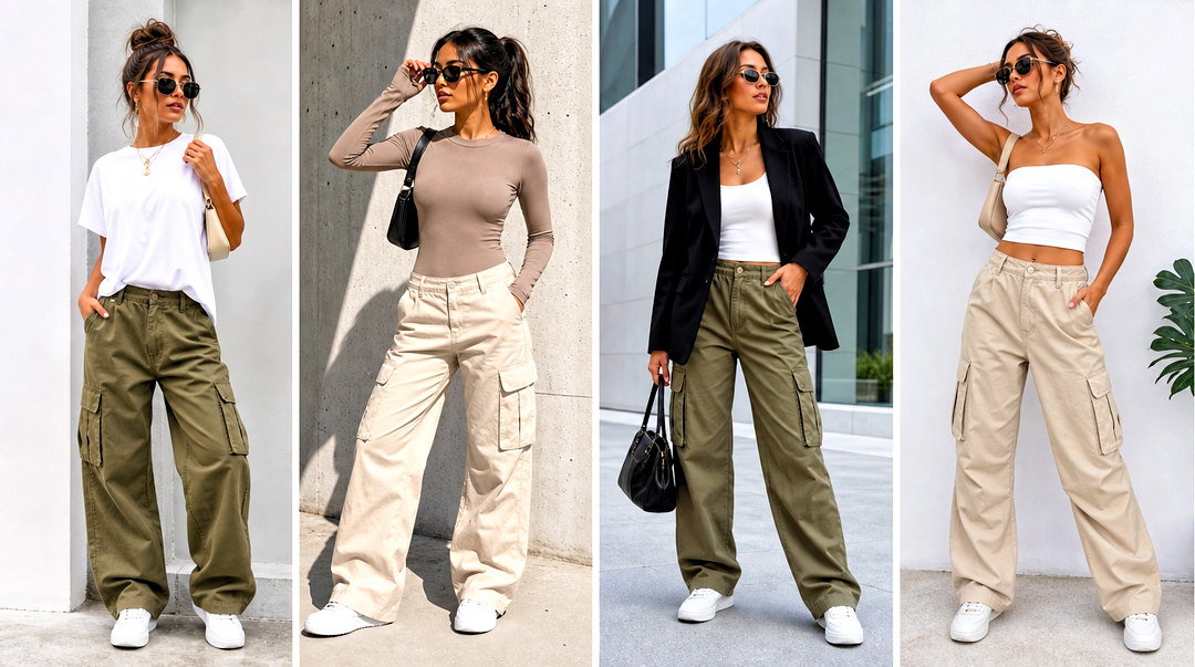 20 Ways: What Tops Look Good With Cargo Pants Right Now