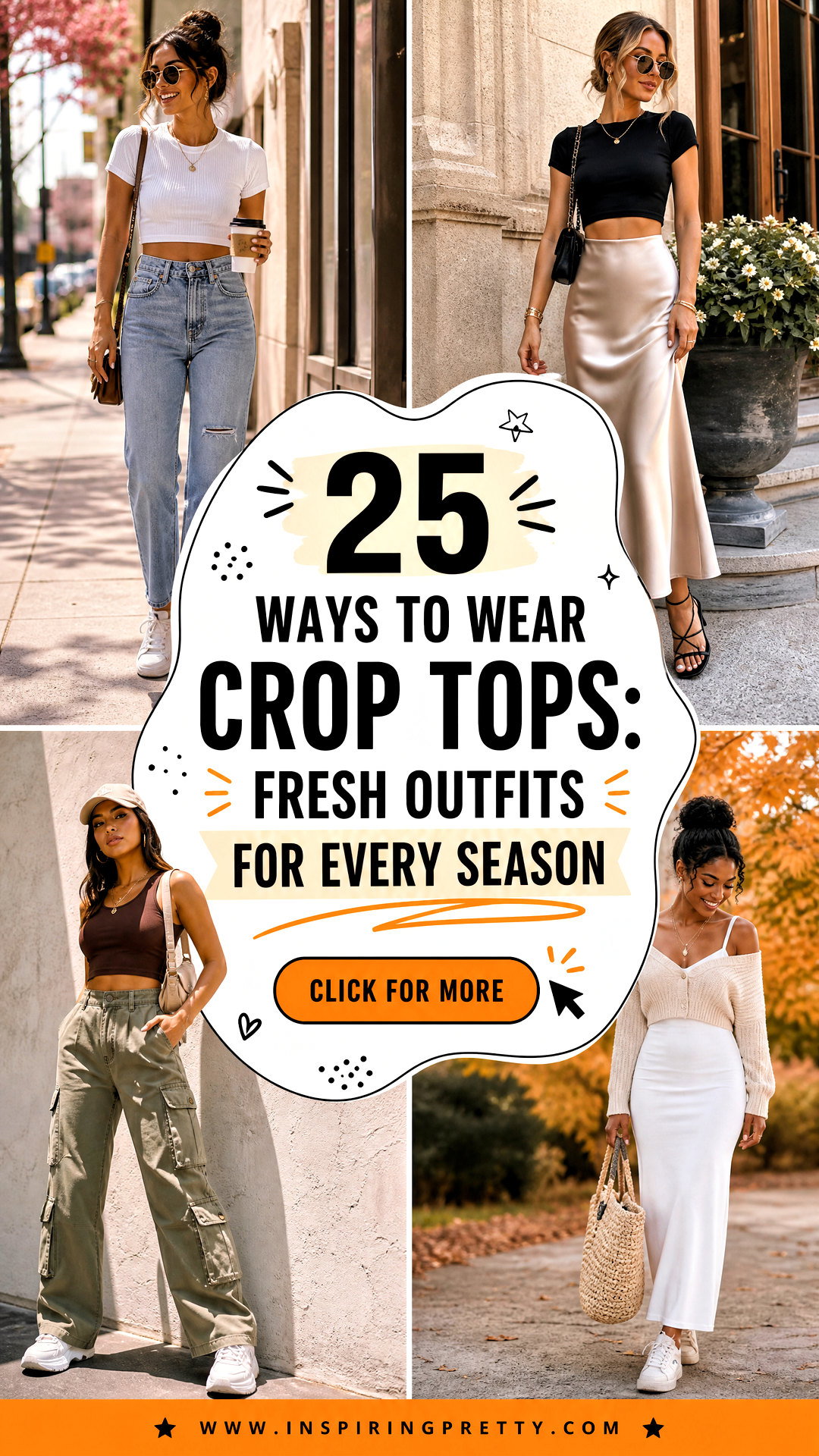 25 Ways to Wear Crop Tops Fresh Outfits for Every Season - 25 Ways to Wear Crop Tops: Fresh Outfits for Every Season