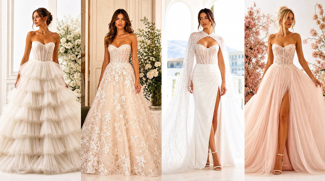 50 Wedding Dress Corset Top Outfit Ideas for Modern Brides