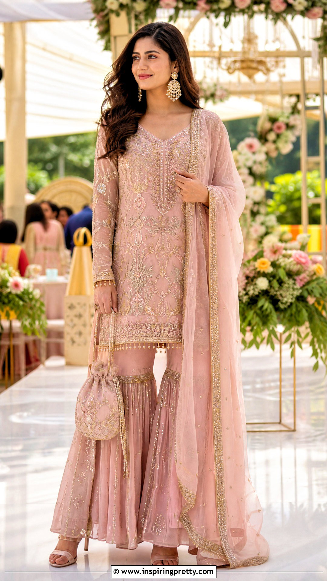 Wedding Guest Kurti Top With Sharara - 50 kurti top outfit ideas