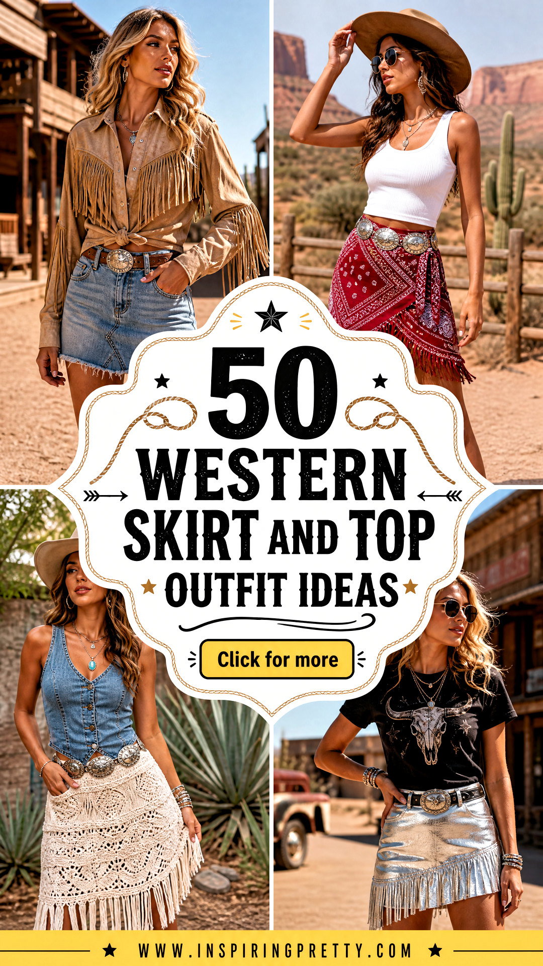 50 Western Skirt and Top Outfit Ideas for Bold Cowgirl Style - 50 Western Skirt and Top Outfit Ideas for Bold Cowgirl Style