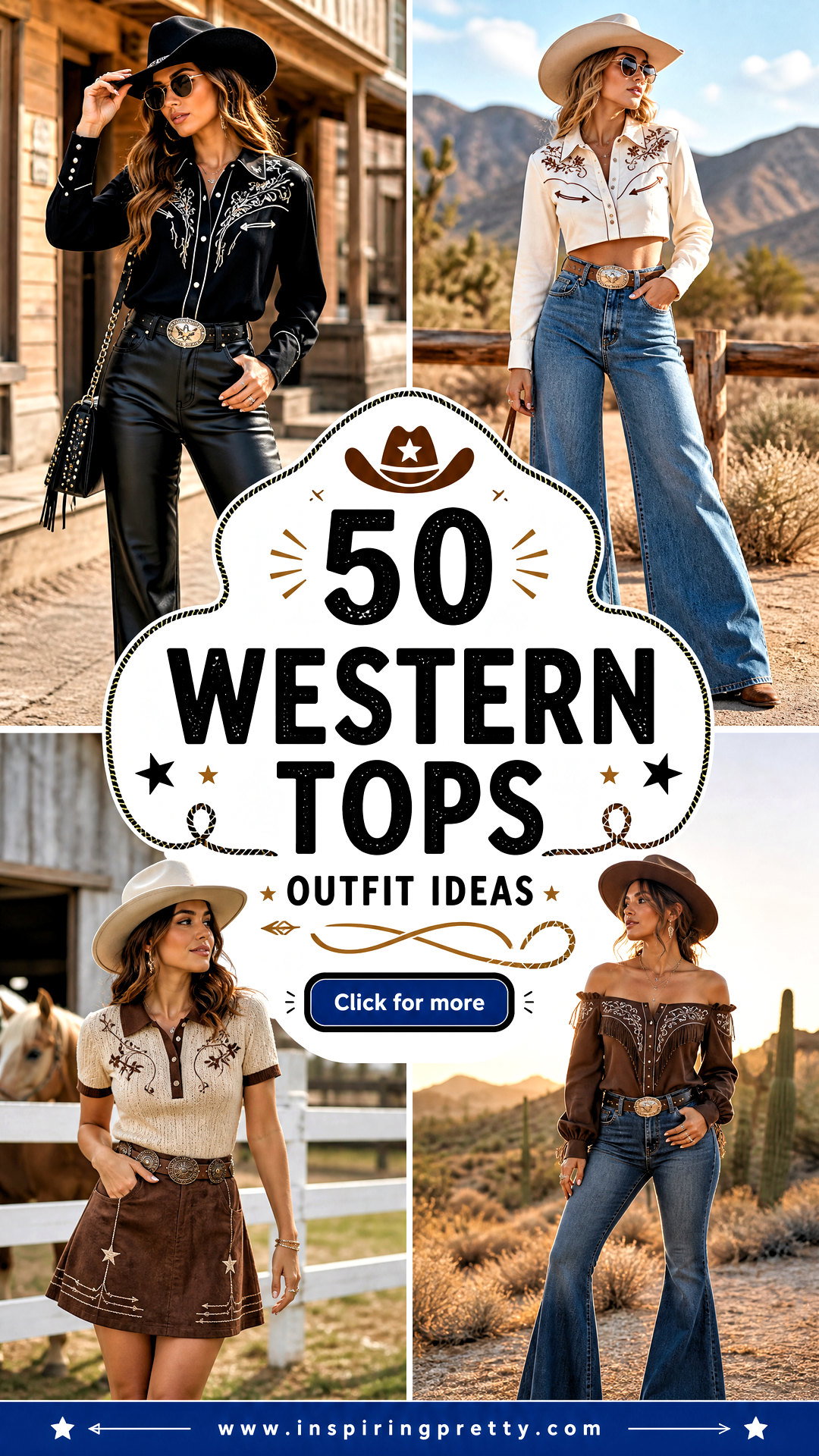 50 Western Tops Outfit Ideas for Confident Cowgirl Style - 50 Western Tops Outfit Ideas for Confident Cowgirl Style
