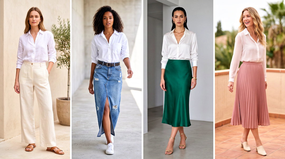 25 Wet Shirt Top Outfit Ideas for Bold Summer Style Inspiration