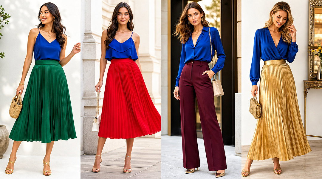 What Color Goes With Blue Top: 20 Stylish Pairing Ideas