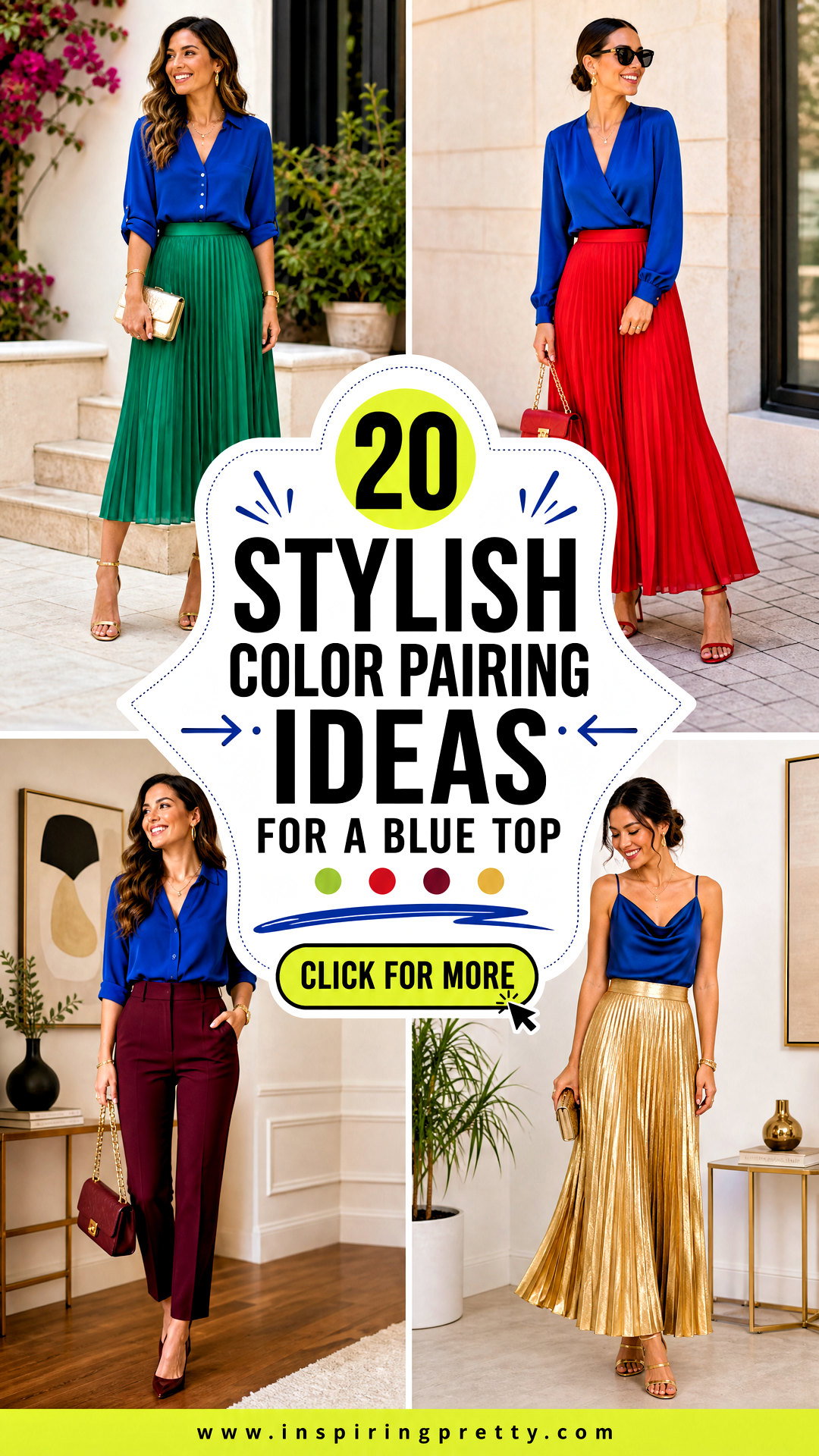 What Color Goes With Blue Top 20 Stylish Pairing Ideas - What Color Goes With Blue Top: 20 Stylish Pairing Ideas