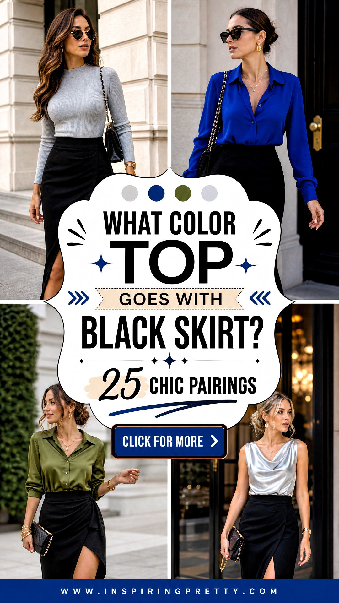 What Color Top Goes With Black Skirt 25 Chic Pairings - What Color Top Goes With Black Skirt? 25 Chic Pairings