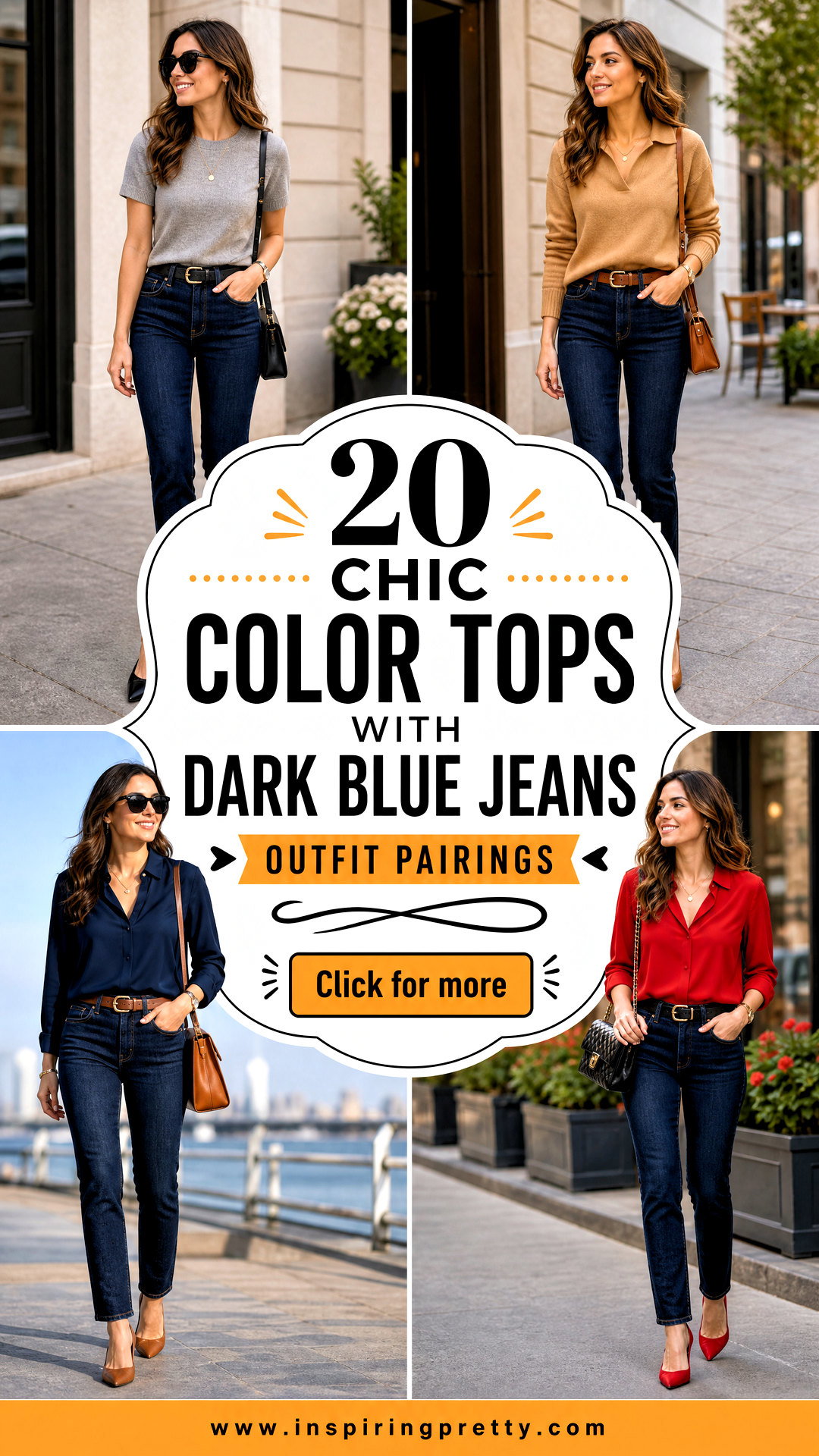 What Color Top Goes With Dark Blue Jeans 20 Chic Outfit Pairings - What Color Top Goes With Dark Blue Jeans: 20 Chic Outfit Pairings