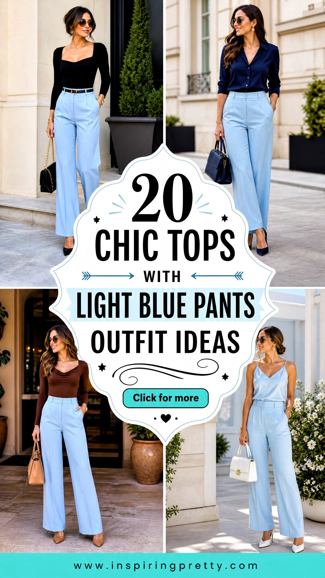 What Color Top Goes With Light Blue Pants 20 Chic Outfit Ideas - What Color Top Goes With Light Blue Pants: 20 Chic Outfit Ideas