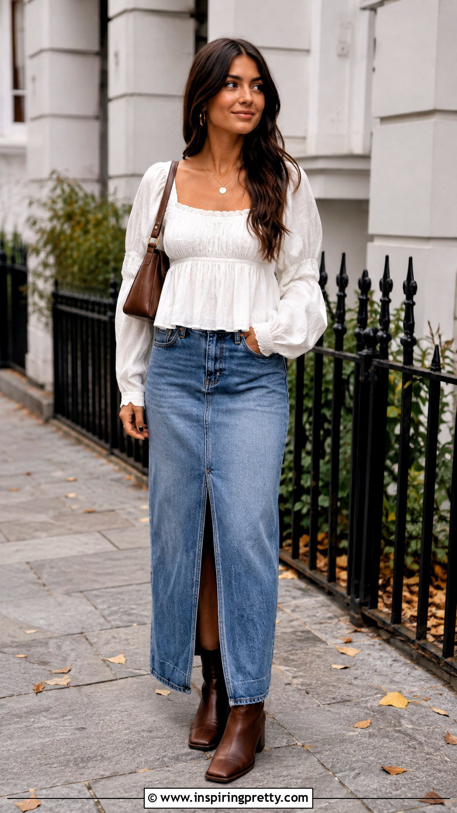 White Babydoll Top With Cargo Pants - 25 brandy white babydoll top outfit ideas
