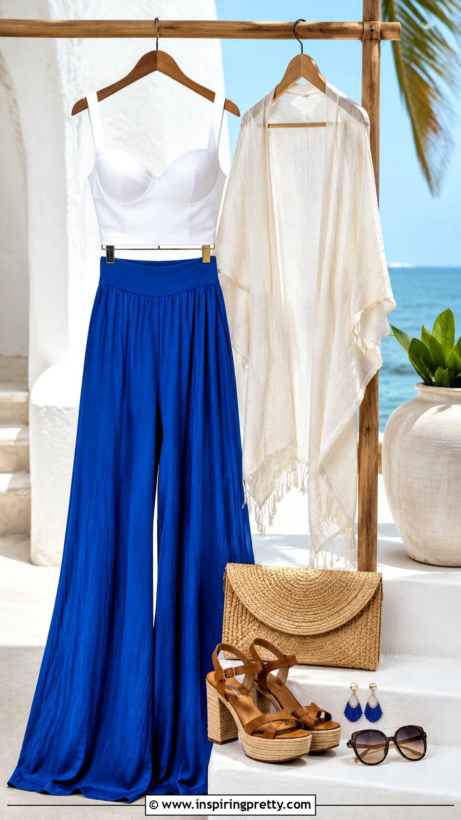 White Crop Top And Palazzo Pants On Hanger - 20 white crop top on hanger ideas