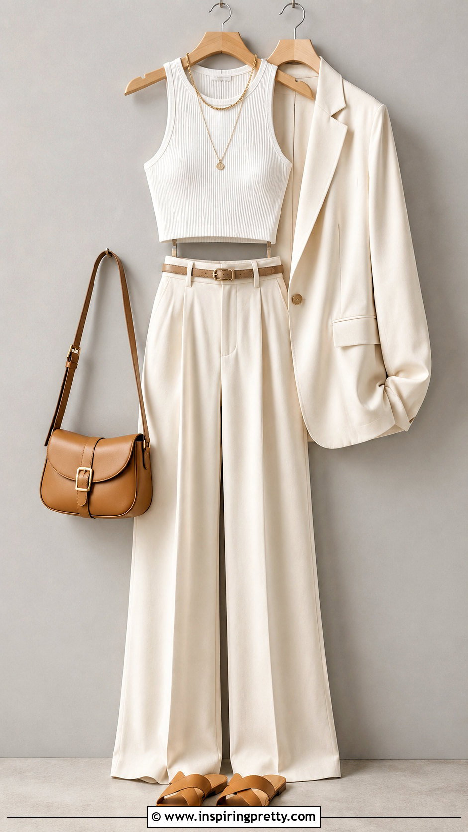 White Crop Top And White Trousers On Hanger - 20 white crop top on hanger ideas