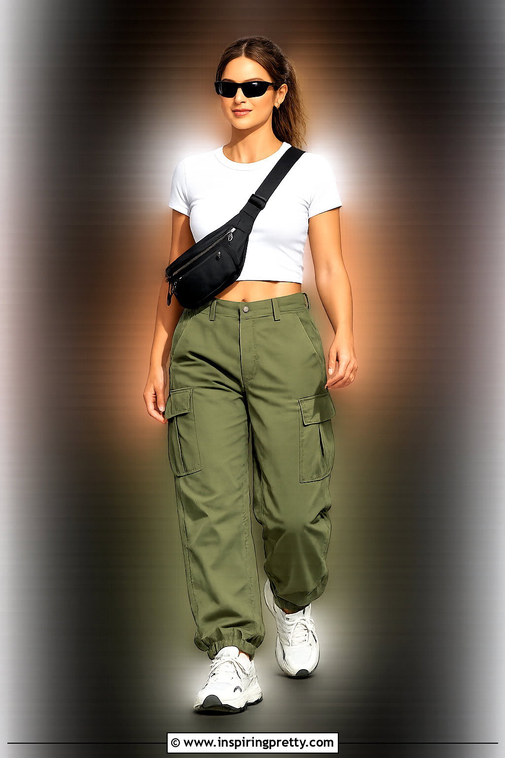 White Crop Top With Cargo Pants - 20 Crop Top Transparent Backgrounds