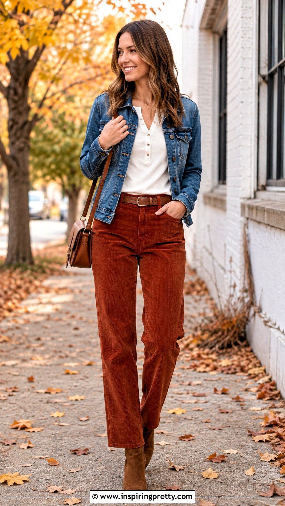 White Henley Top With Corduroy Pants - 50 white henley top outfit ideas