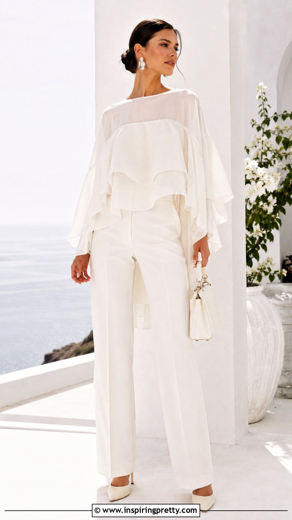 White Monochrome Jellyfish Top Outfit - 50 jellyfish top outfit ideas