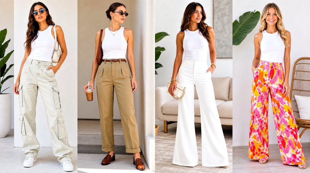 50 White Sleeveless Top Outfit Ideas for Effortless Summer Style