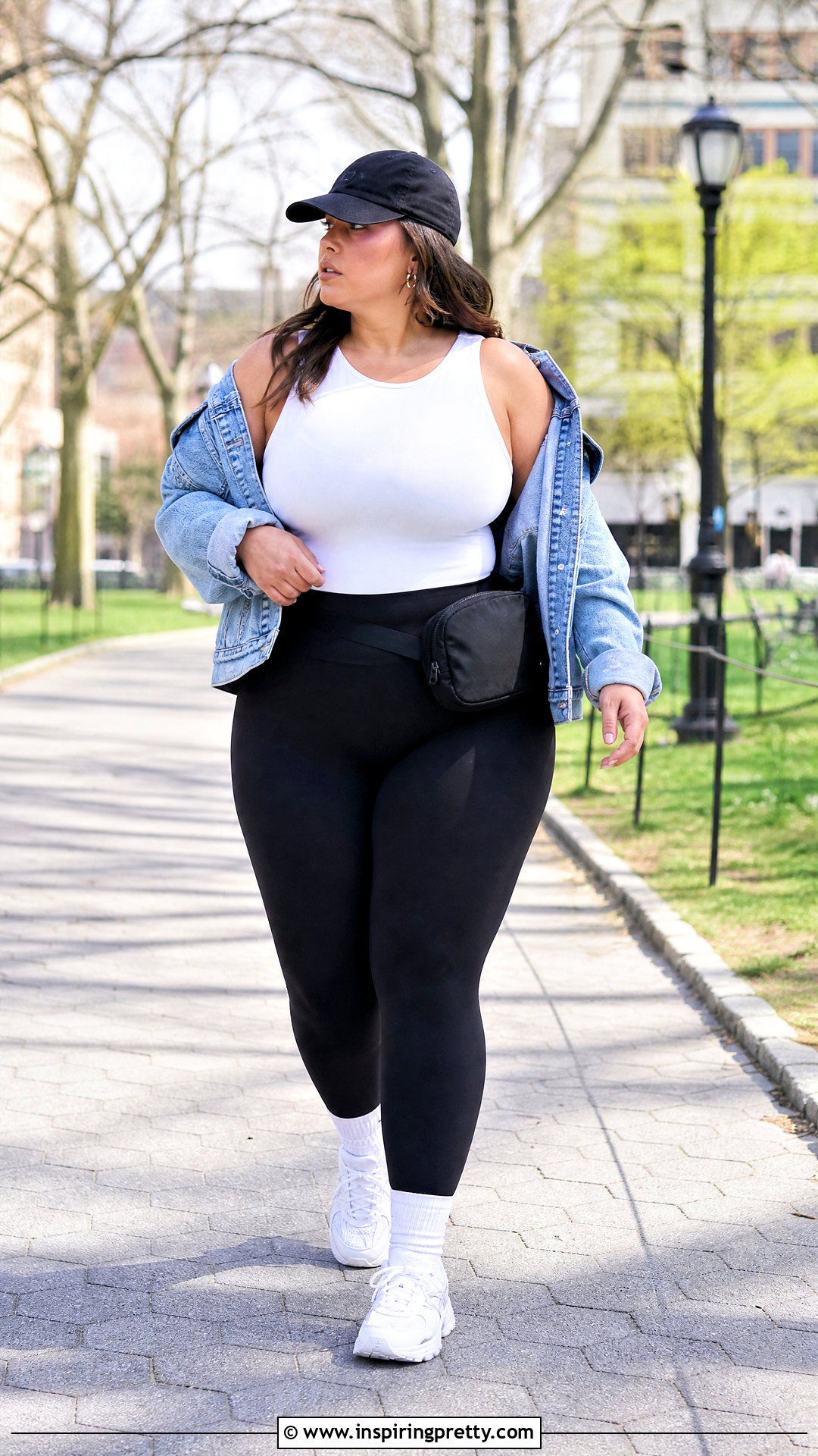 White Tank Top With Black Leggings - 50 white tank top outfit aesthetic ideas