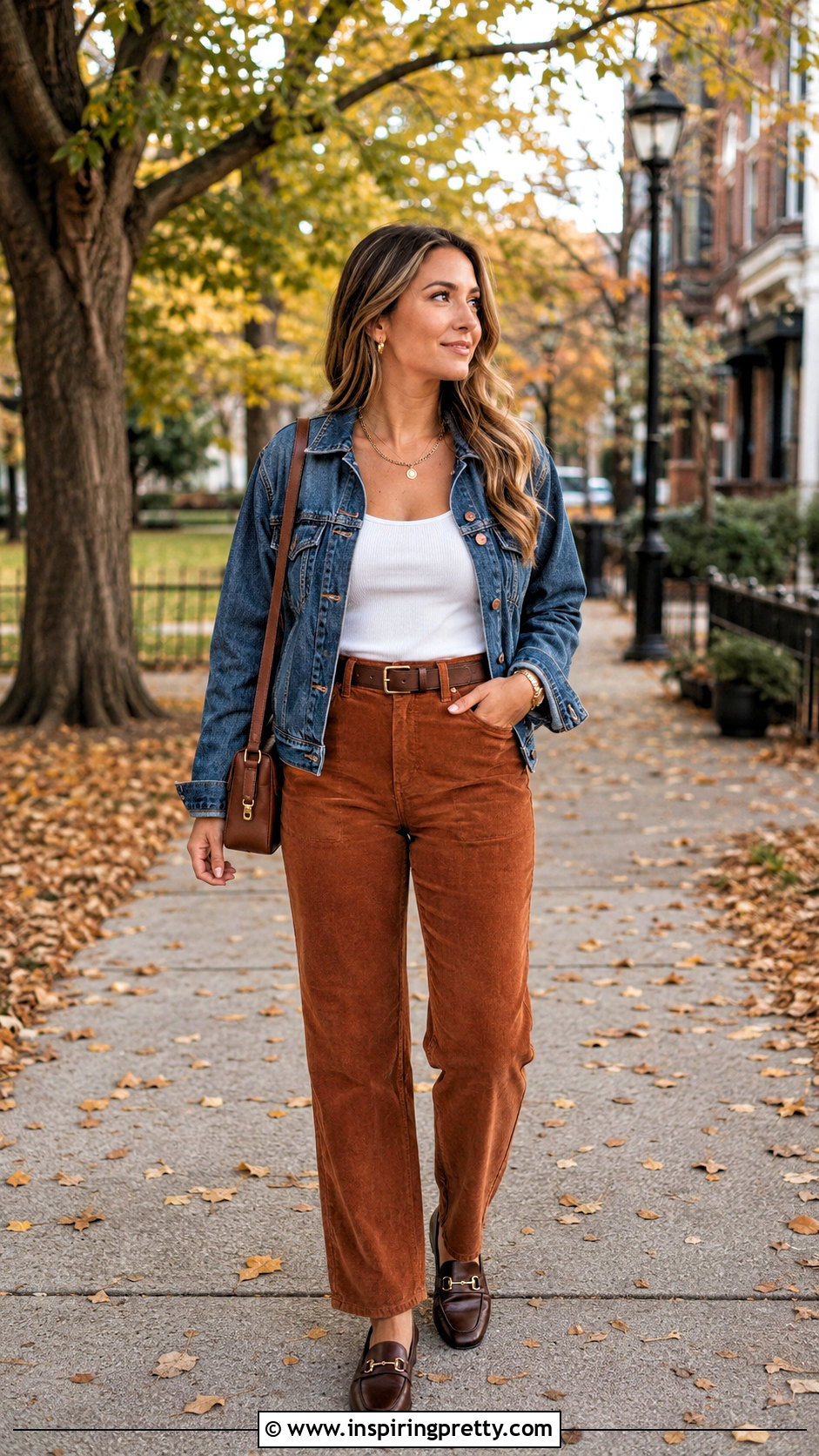 White Tank Top With Corduroy Pants - 50 white tank top outfits