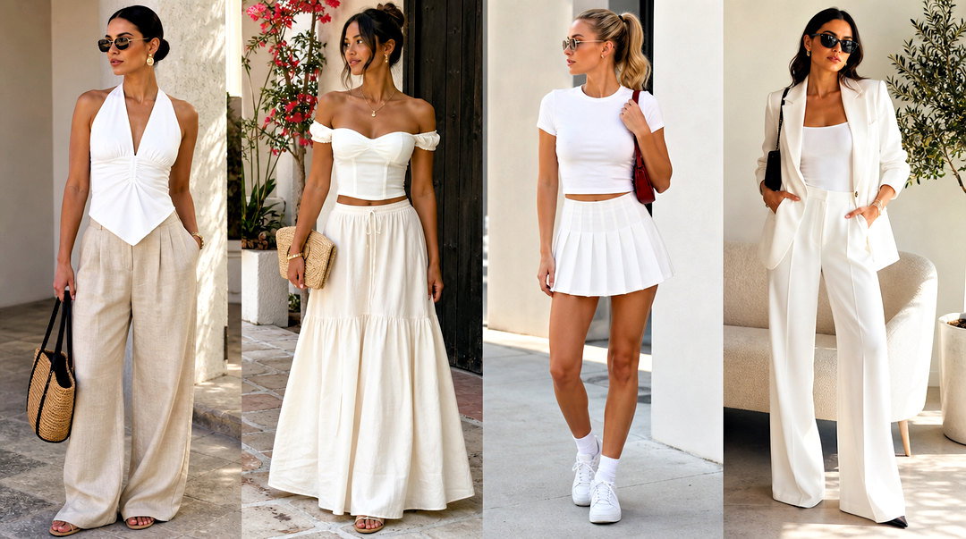 50 White Top Aesthetic Ideas for Clean, Trendy Everyday Looks