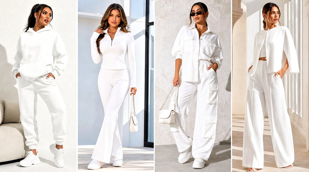 25 White Top and Pants Sets for Effortless Polished Style