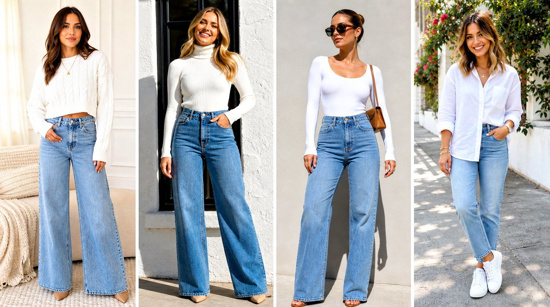 25 White Tops and Jeans Family Pictures for Timeless Photos