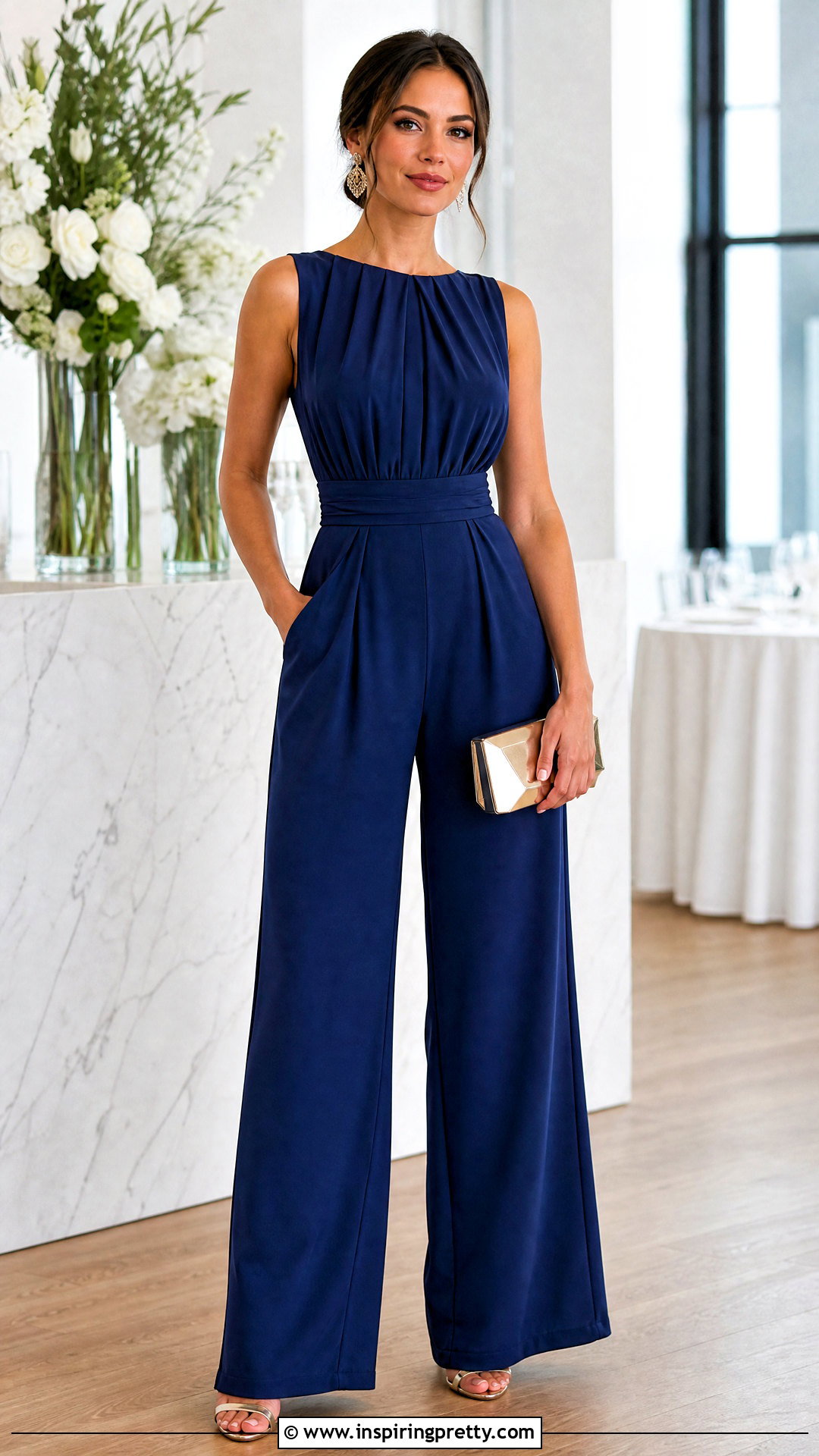 Wide Leg Formal Jumpsuit Sewing Project - 50 top nähen ideas