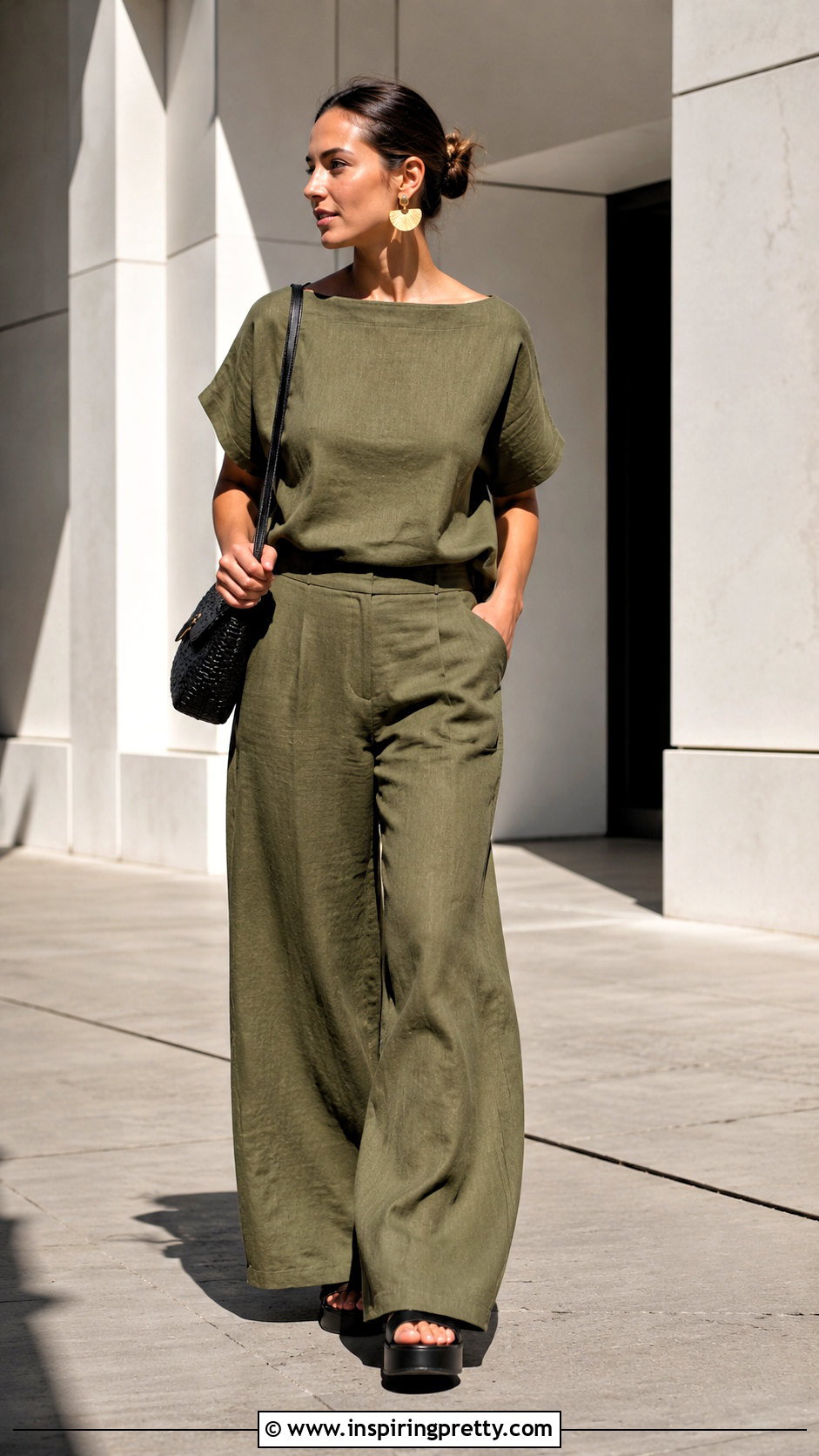 Wide Leg Pants And Boxy Top Sewing Set - 50 top nähen ideas