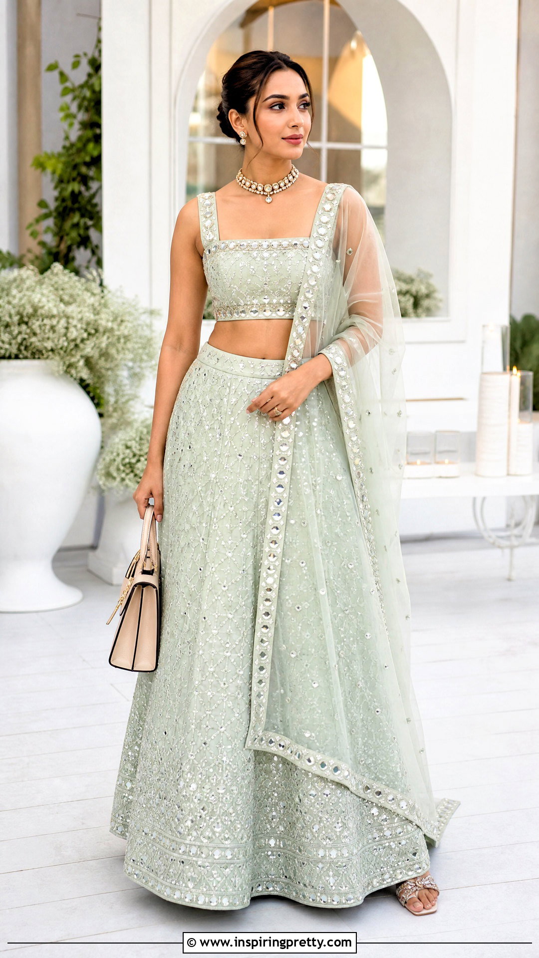 Wide Strap Lehenga Top - 50 lehenga top design ideas