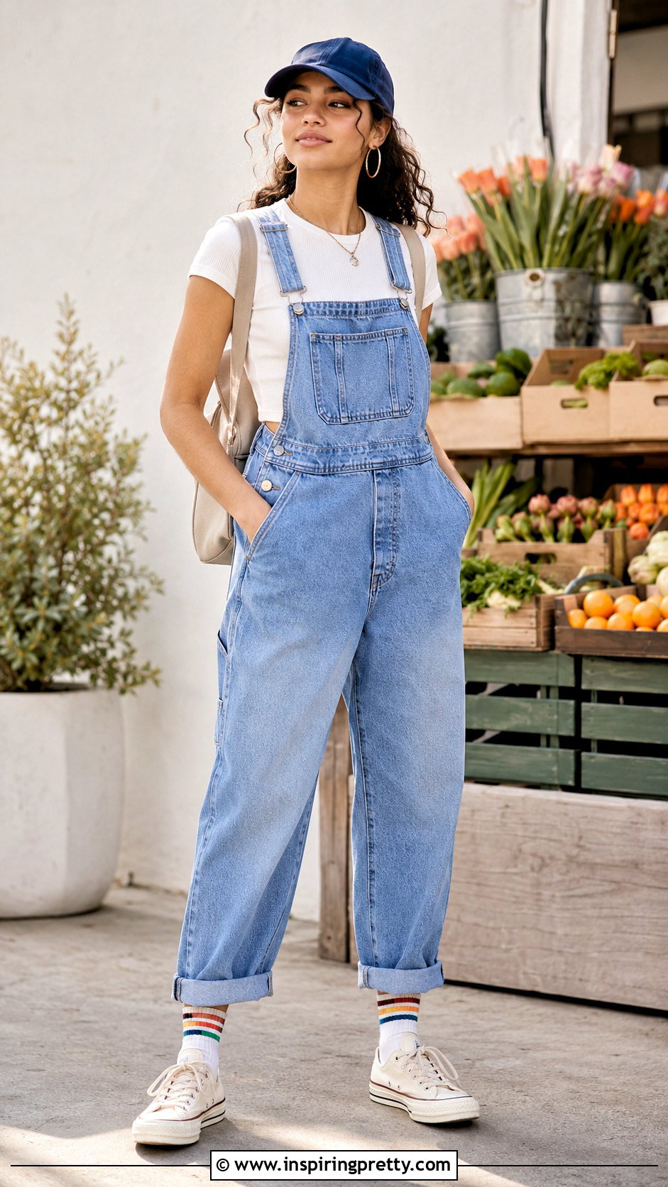 Wild Fable White Top With Overalls - 20 wild fable white top outfit ideas