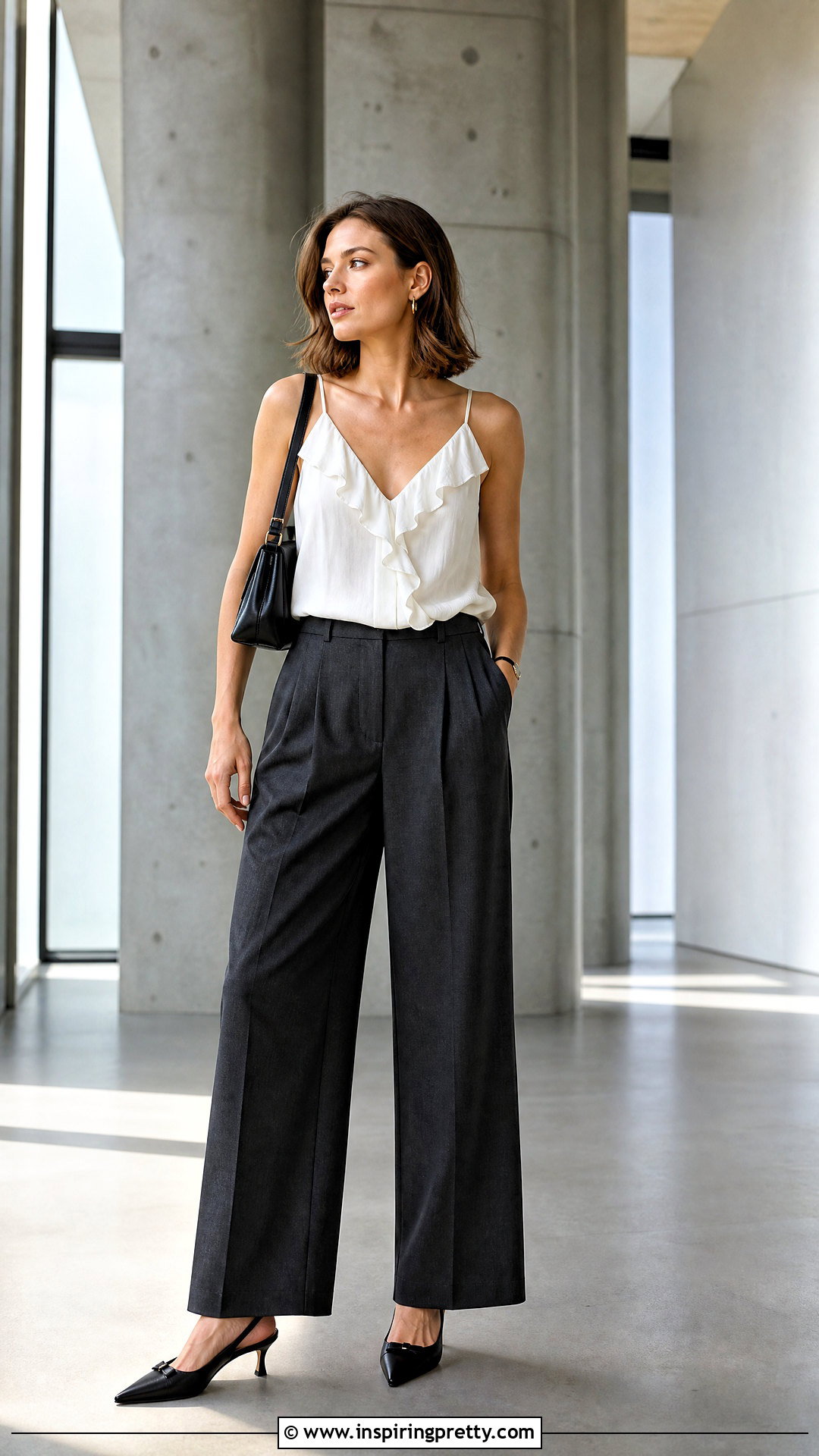 Wilfred Eminence Top With Wide Leg Trousers - 20 wilfred eminence top outfit ideas