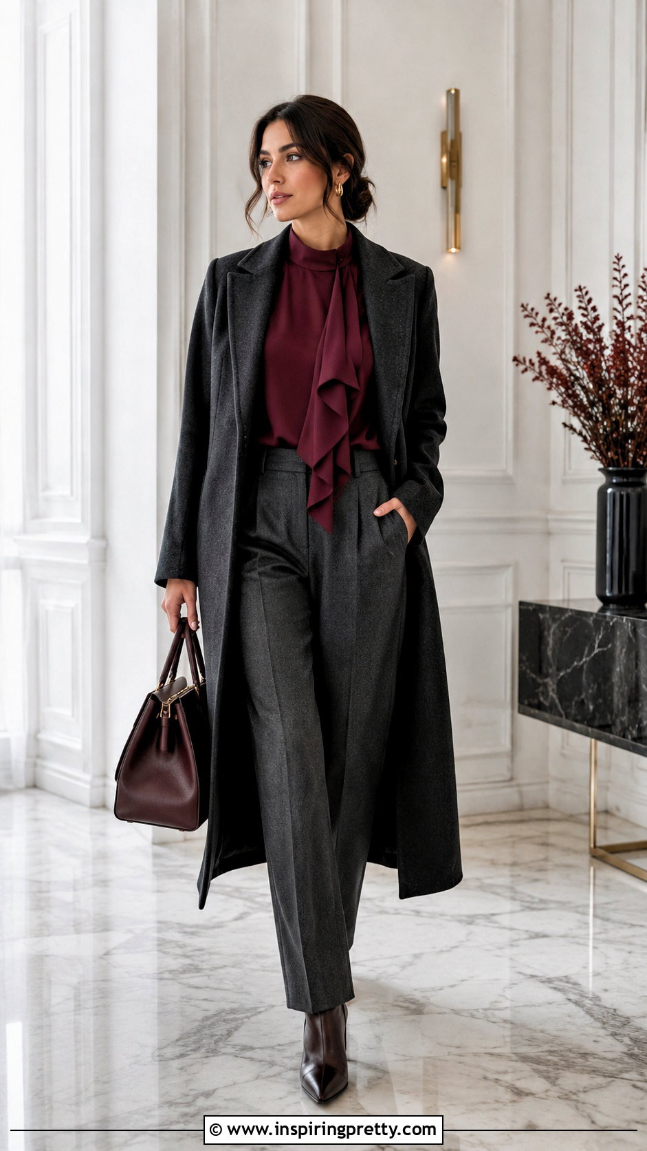 Winter Jellyfish Top With Tailored Layers - 50 jellyfish top outfit ideas