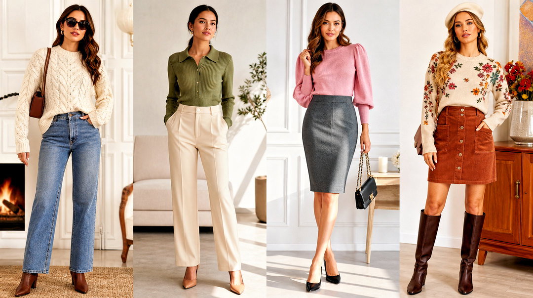 50 Winter Tops for Women to Build a Chic Cold-Weather Wardrobe