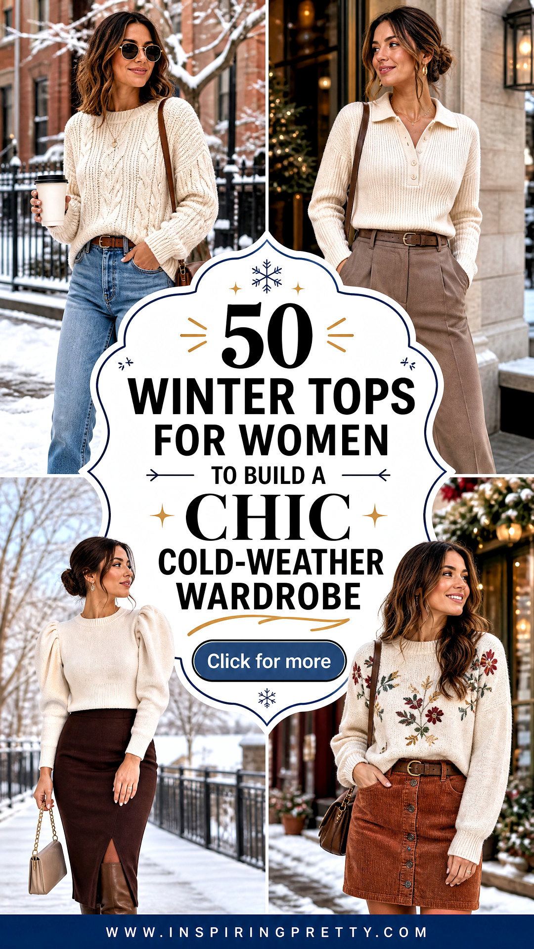 50 Winter Tops for Women to Build a Chic Cold-Weather Wardrobe - 50 Winter Tops for Women to Build a Chic Cold-Weather Wardrobe