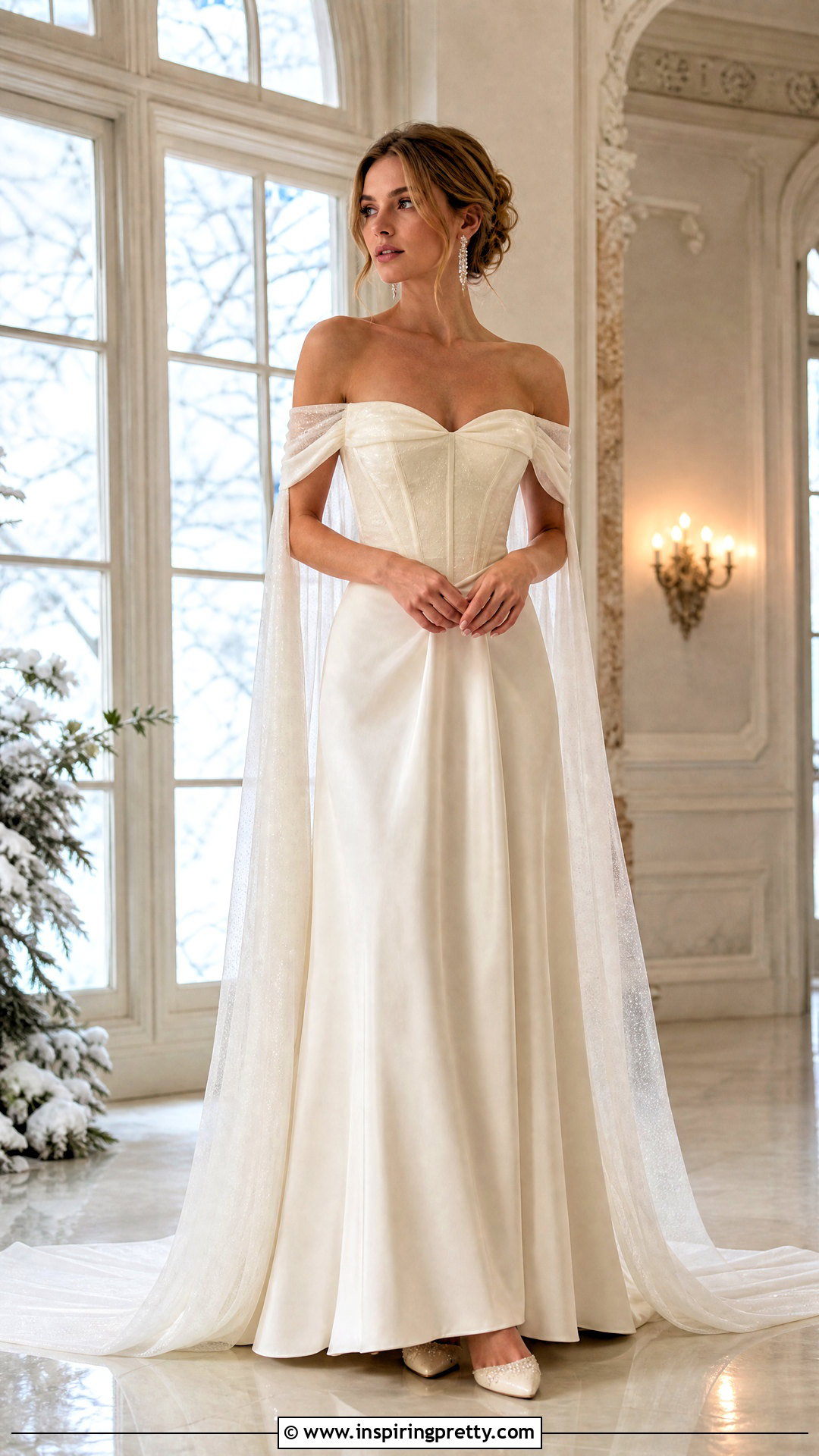Winter Velvet Corset Wedding Dress - 50 corset top wedding dress outfit ideas