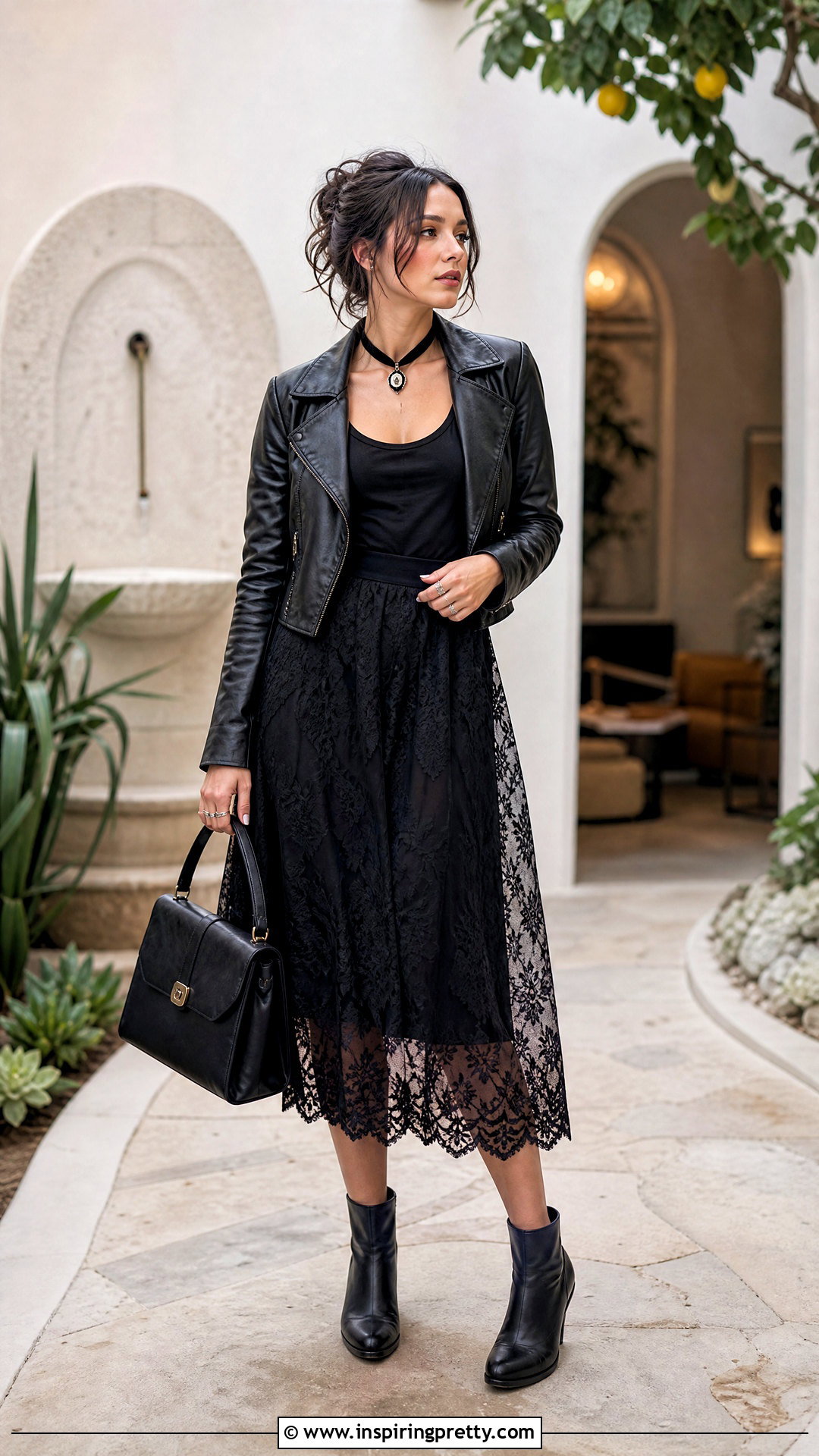 Witchy Woman Tank Top With Lace Midi Skirt - 20 stevie nicks tank tops