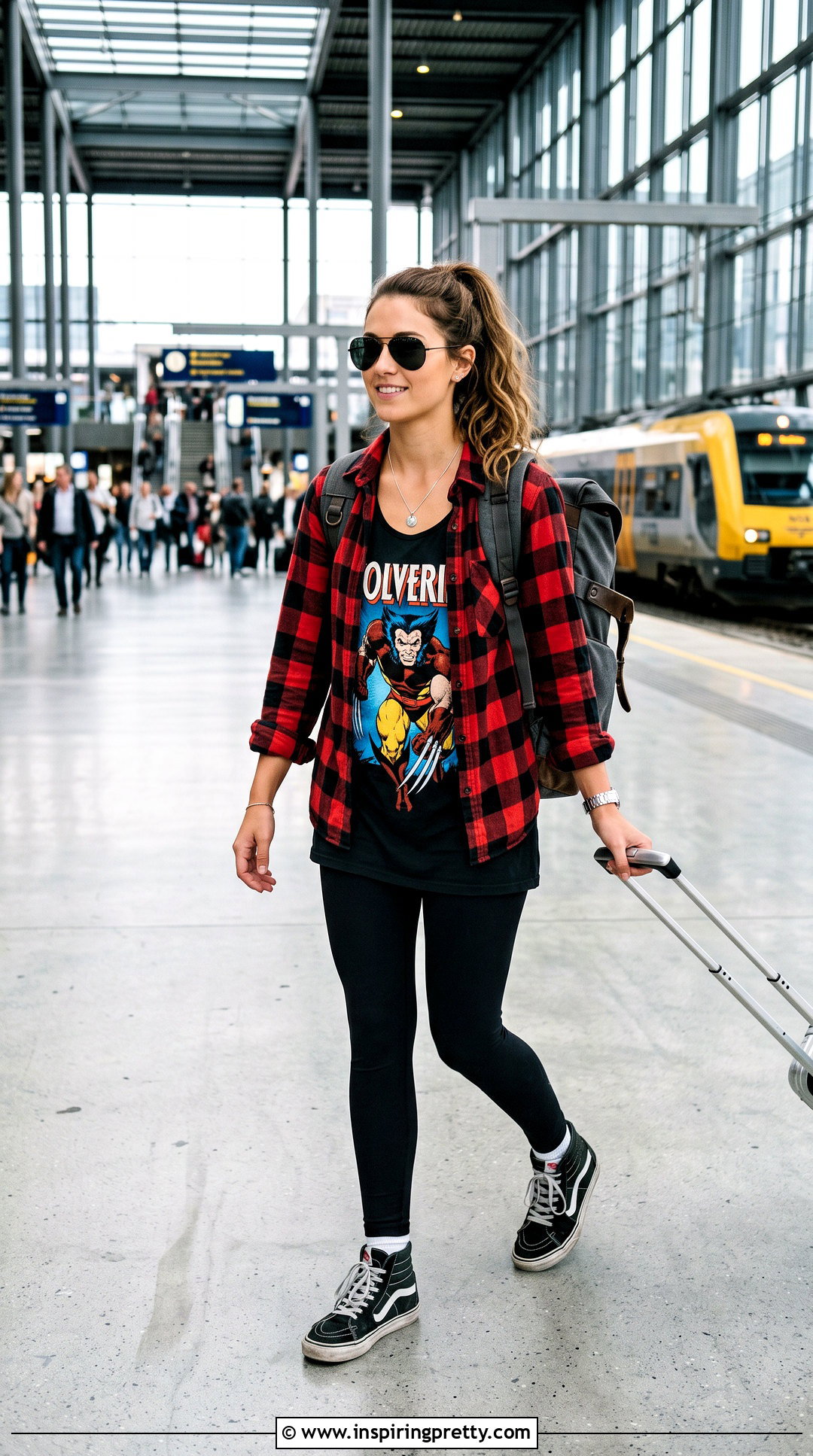 Wolverine Comic Tank Top With Leggings And Plaid Shirt - 25 wolverine tank top comics