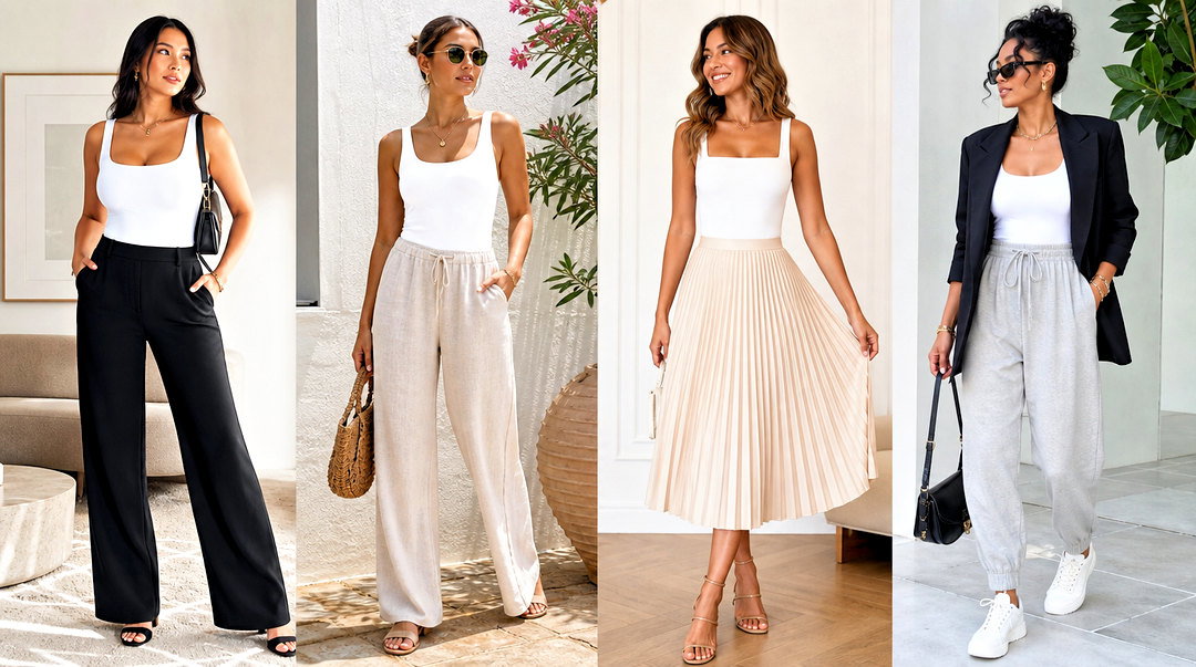 20 Womens Shapewear Tops Outfit Ideas for Sleek Layering