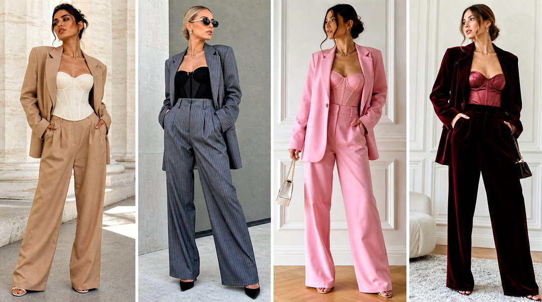 20 Womens Suit With Corset Tops for Modern Power Dressing