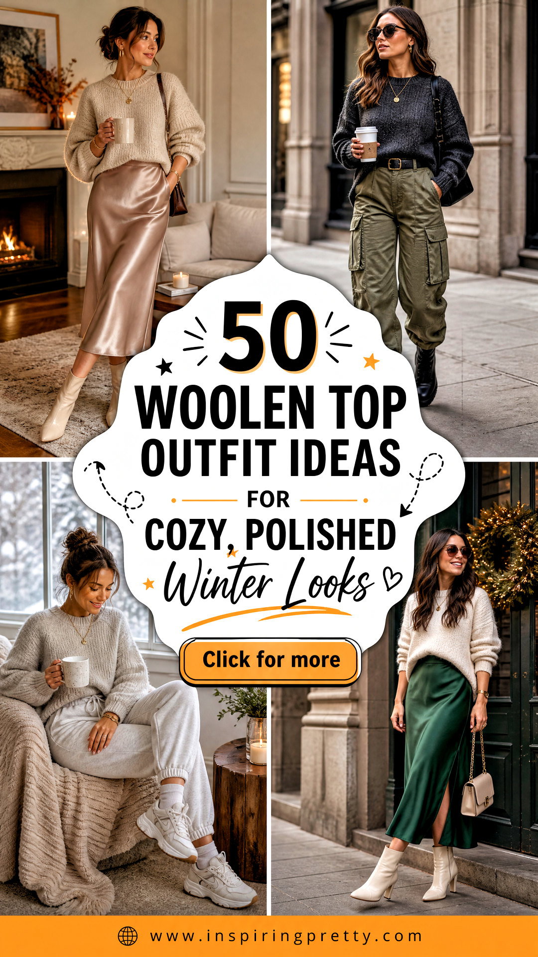50 Woolen Top Outfit Ideas for Cozy Polished Winter Looks - 50 Woolen Top Outfit Ideas for Cozy, Polished Winter Looks