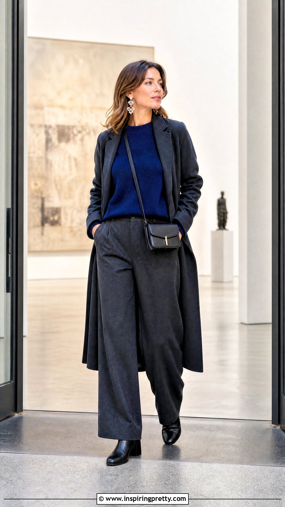 Woolen Top With Museum Outfit - 50 woolen top outfit ideas