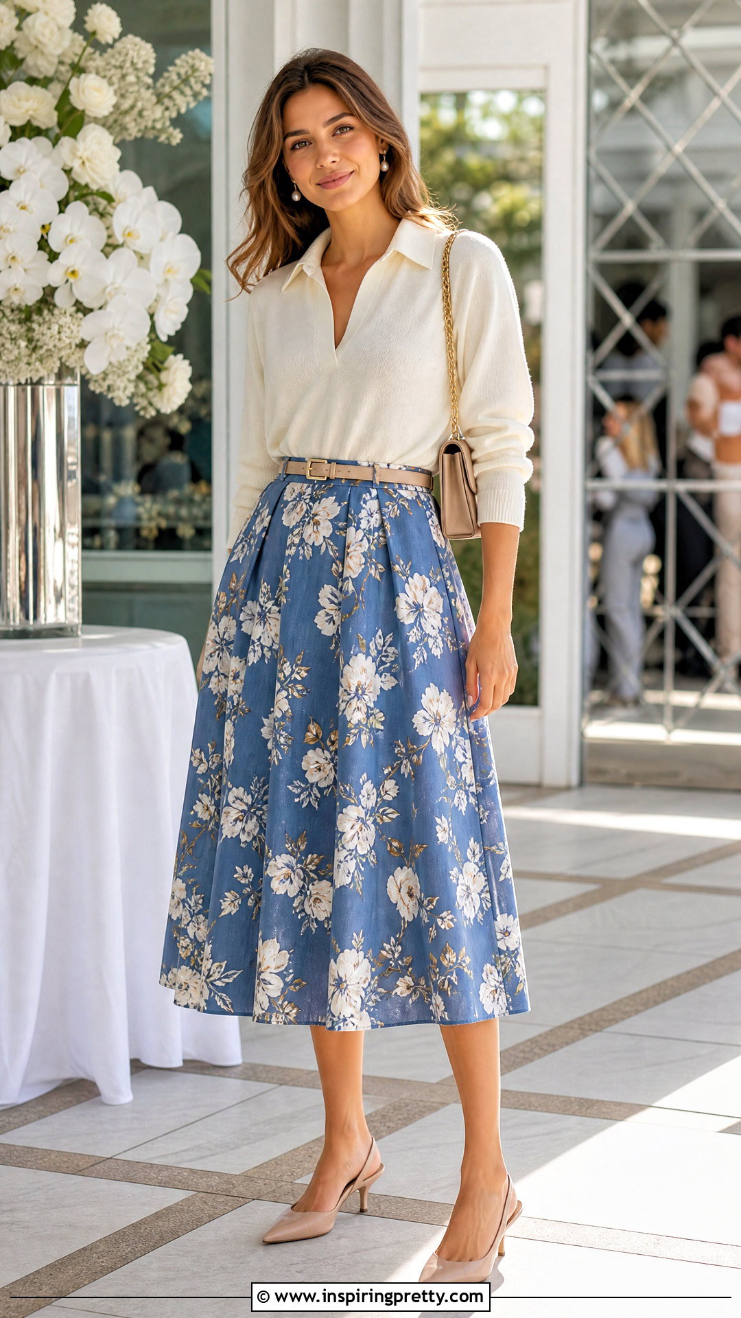 Workshop Republic Pullover Blouse With A Midi Skirt - 20 Workshop Republic Clothing Tops outfit ideas