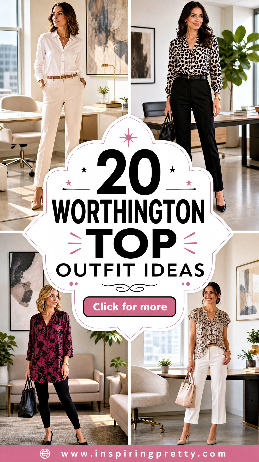 20 Worthington Top Outfit Ideas for Polished Workwear Style - 20 Worthington Top Outfit Ideas for Polished Workwear Style
