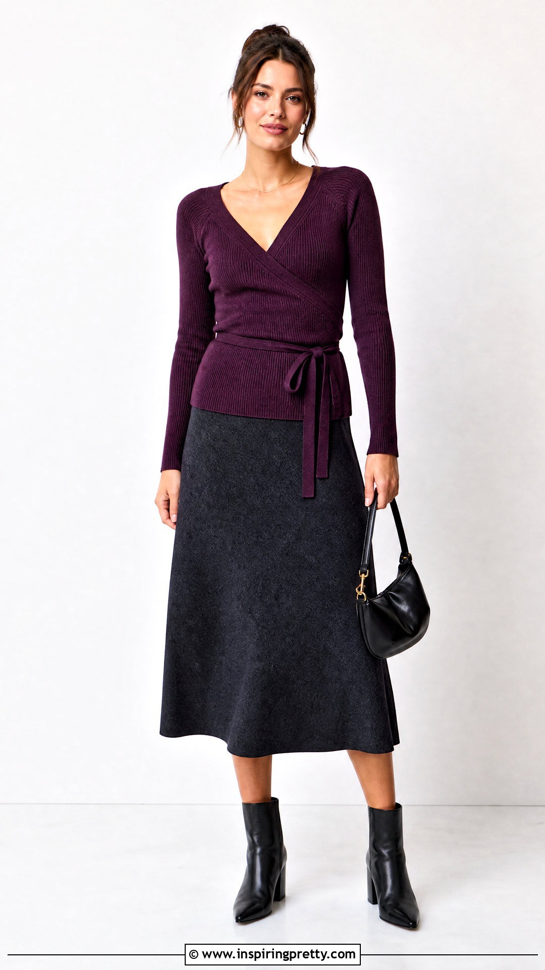 Wrap Top With Bust Darts - how to knit a wrap top (20 ways)