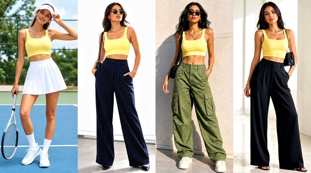 50 Yellow Crop Top Outfit Ideas for Bright Summer Styling